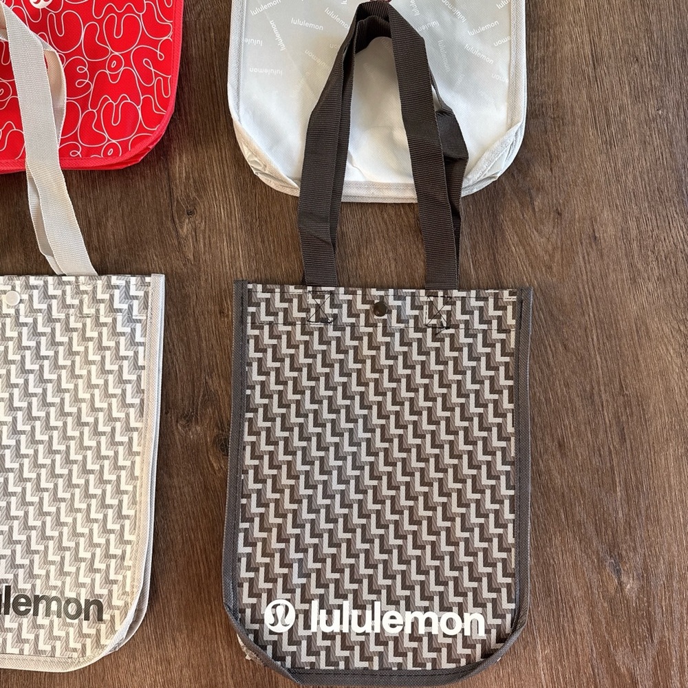 lululemon Shopper Tote Gift Bags - Bundle of 4 - Picture 9 of 11
